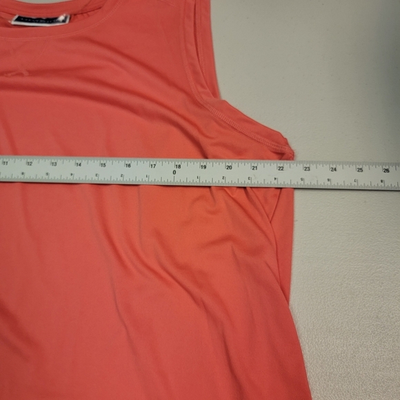 Karen Scott Workout Tank Top Womens size XL Pink Sleeveless Moisture Wick - Picture 7 of 7